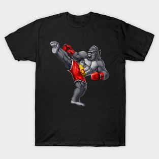 Gorilla Muay Thai Fighter T-Shirt